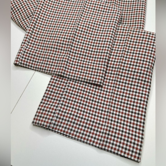 Montgomery Ward Vintage 80’s‎ Pants Size 12 Plaid Wide Leg Retro 27x27 - Picture 11 of 14